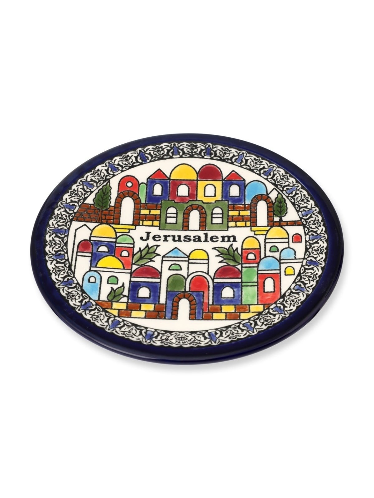 Jerusalem: Kiddush Cup. Armenian Ceramic